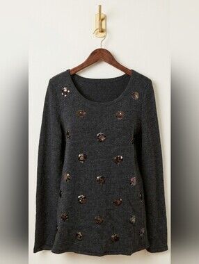 Aerie Sequin Sweater Large
